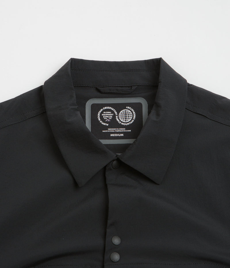 Purple Mountain Observatory Field Shirt in Black