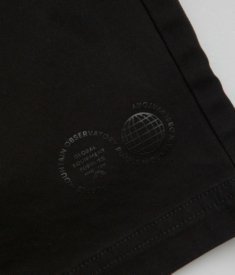 Purple Mountain Observatory Trek Shorts in Black