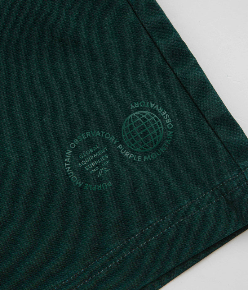 Purple Mountain Observatory Trek Shorts in Pine Green
