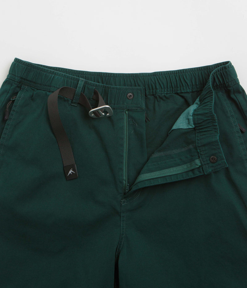 Purple Mountain Observatory Trek Shorts in Pine Green