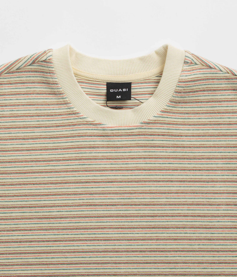 Quasi Sync Striped T-Shirt in Cream