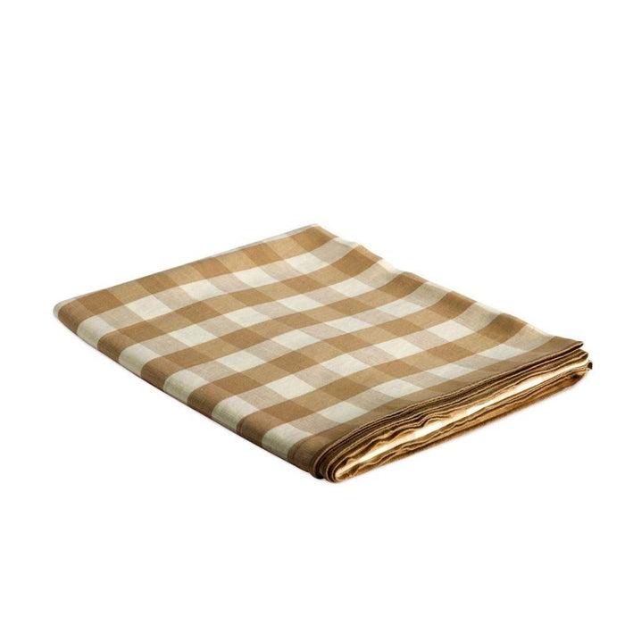 MS22041 BEIGE VICHY TABLECLOTH 140X240CM Pod Furniture Ireland
