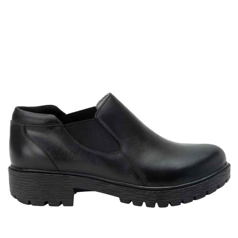 Ramona Oiled Black Shoe | Alegria Shoes
