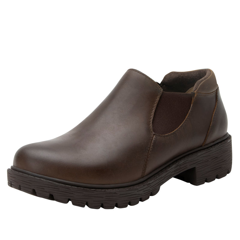 Ramona Oiled Brown Shoe | Alegria Shoes