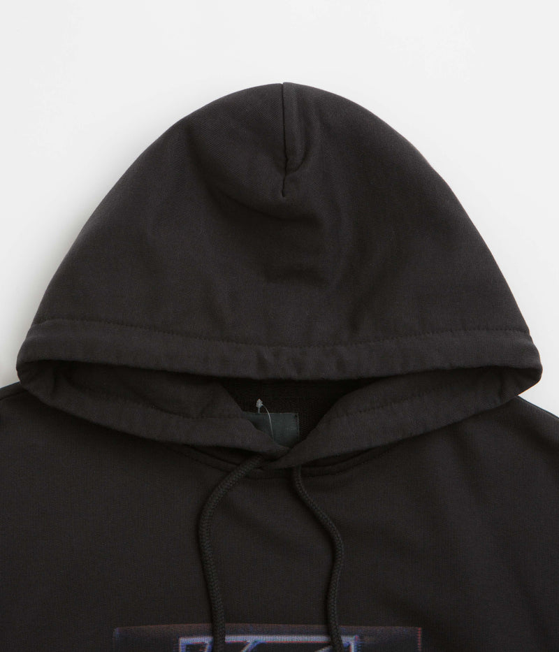 Rassvet Glitch Hoodie in Black