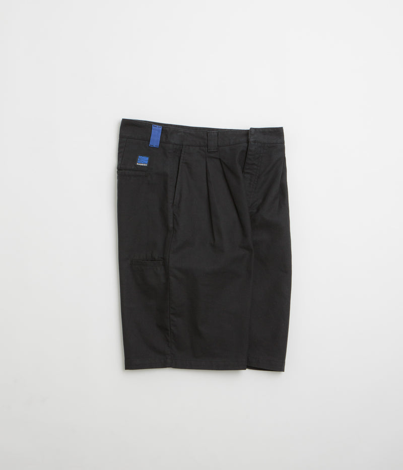 Rassvet Pleated Work Shorts in Black