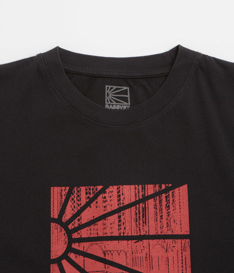 Rassvet Ray Logo T-Shirt in Black