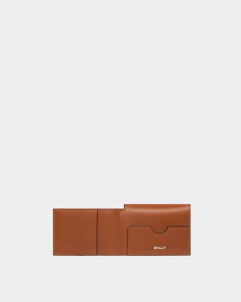 Ray Card Holder in Amber Brown Leather