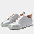 Reah Silver Shoe | Alegria Shoes