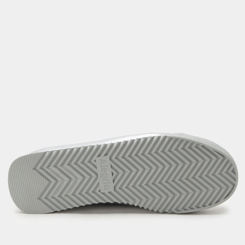 Reah Silver Shoe | Alegria Shoes