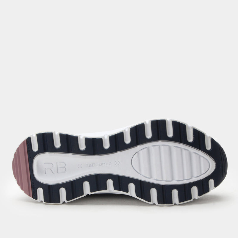 Regale Blush Navy Shoe | Alegria Shoes