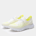 Regale Neon White Shoe | Alegria Shoes