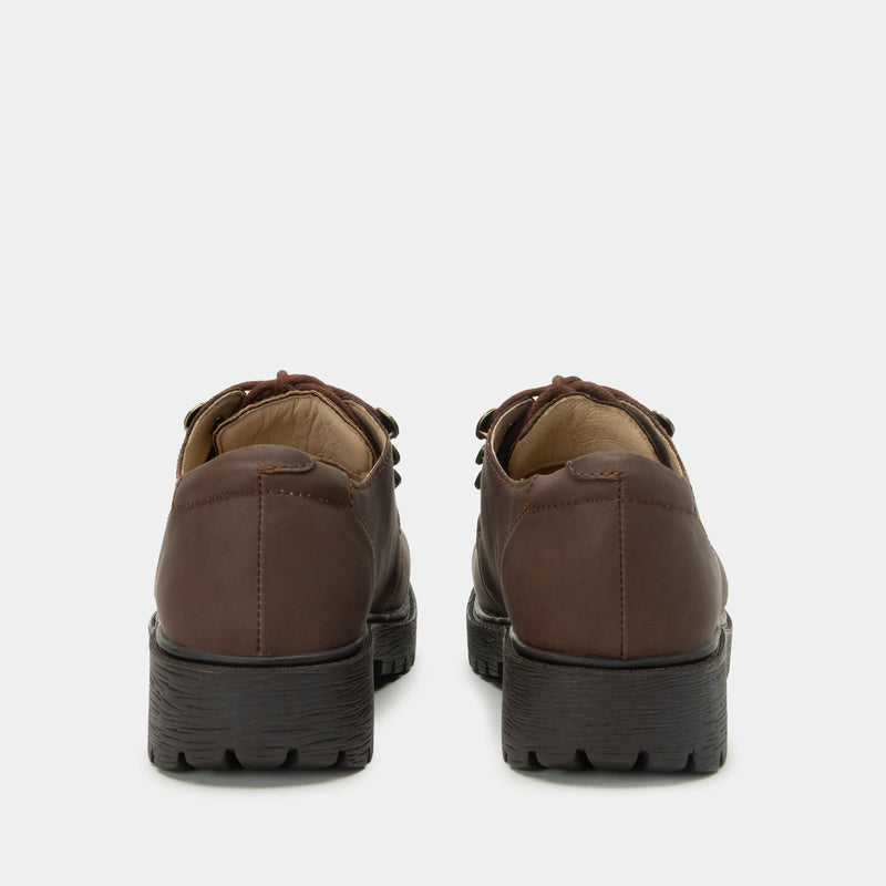 Resa Relaxed Cocoa Shoe | Alegria Shoes