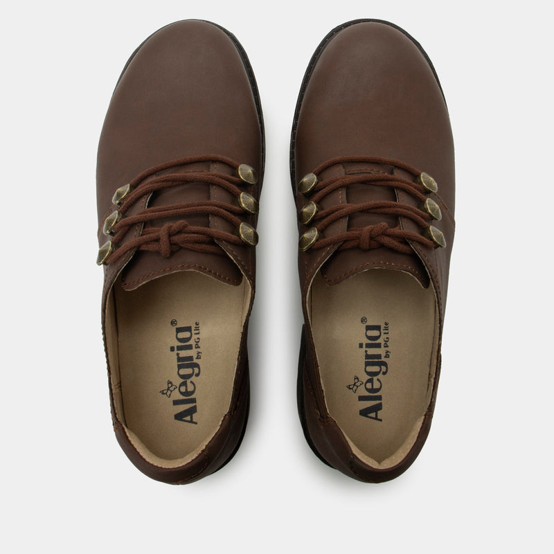 Resa Relaxed Cocoa Shoe | Alegria Shoes