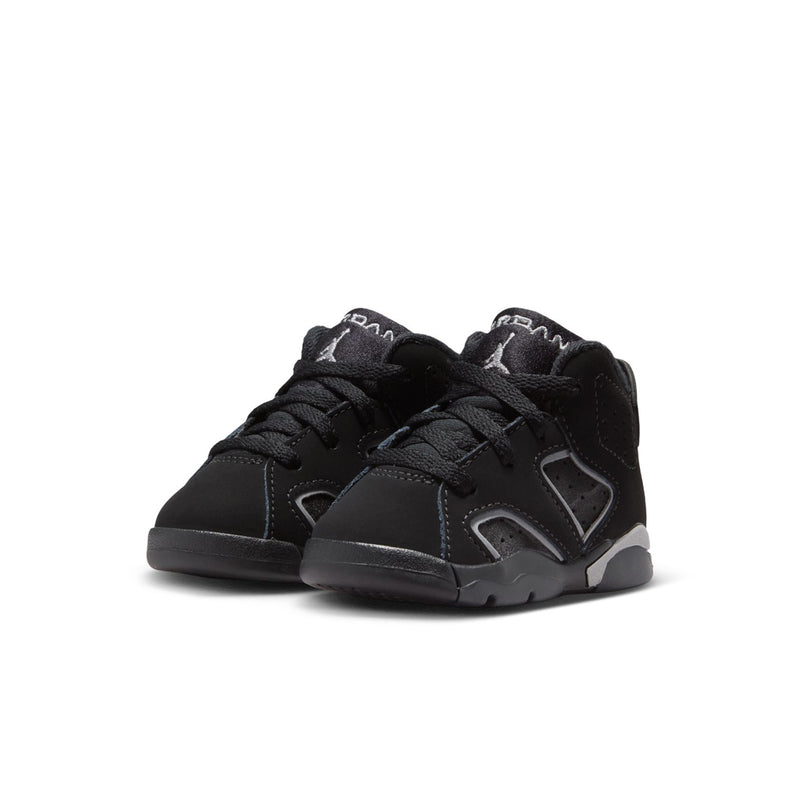Black toddler low-top sneakers with lace-up and sculpted midsole in a two-shoe view