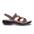 Revere Miami Backstrap Sandal (Women) - Gunmetal Sandal - Backstrap - The Heel Shoe Fitters