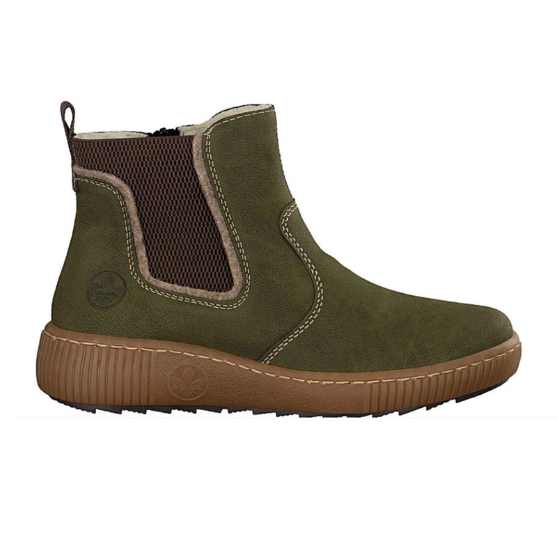 Rieker Felicitas 54 Chelsea Boot (Women) - Tanne/Wood/Brown Boots - Fashion - Chelsea - The Heel Shoe Fitters
