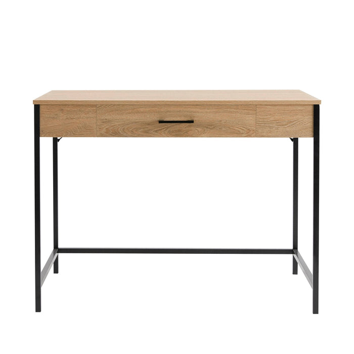 Riley Desk with Drawer - Light Wood - DUSK