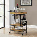 Riley Drinks Cart - Mango Wood - DUSK