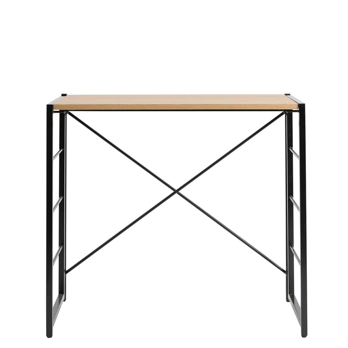 Riley Foldaway Desk - Light Wood - DUSK