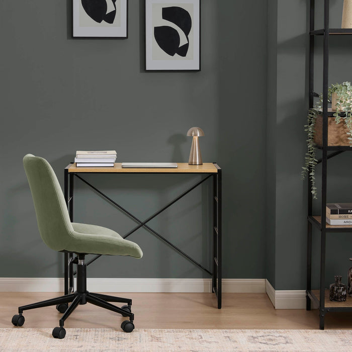 Riley Foldaway Desk - Mango Wood - DUSK