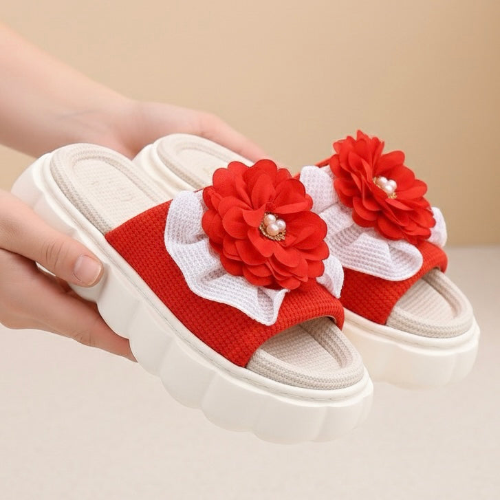 Rosia flower slipper