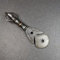 Round Kartika Knife 4.0" - Tibetan Buddhist art, front view