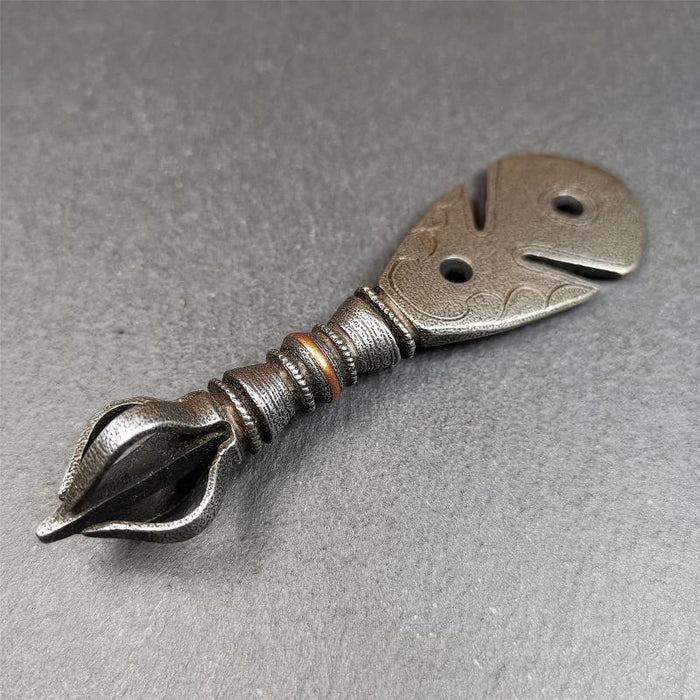Round Kartika Knife 4.0" - Tibetan Buddhist art, view 6