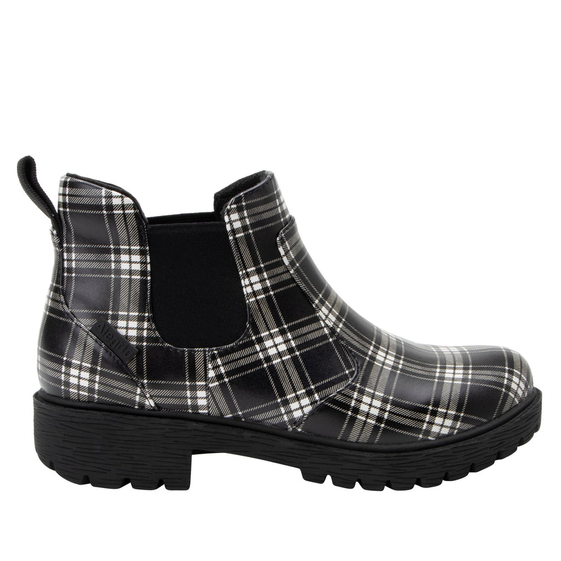 Rowen Plaid Boot | Alegria Shoes