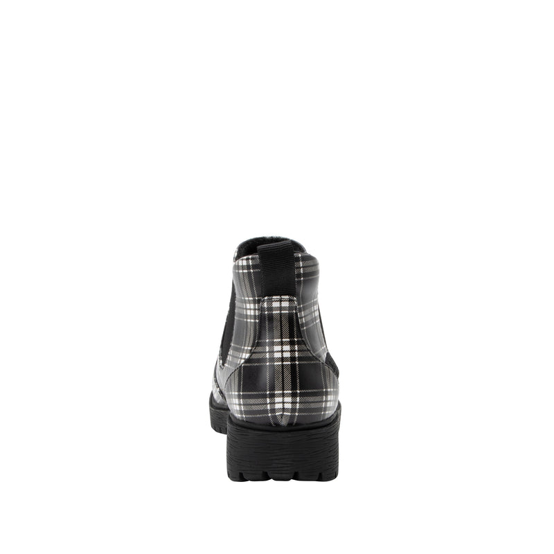 Rowen Plaid Boot | Alegria Shoes