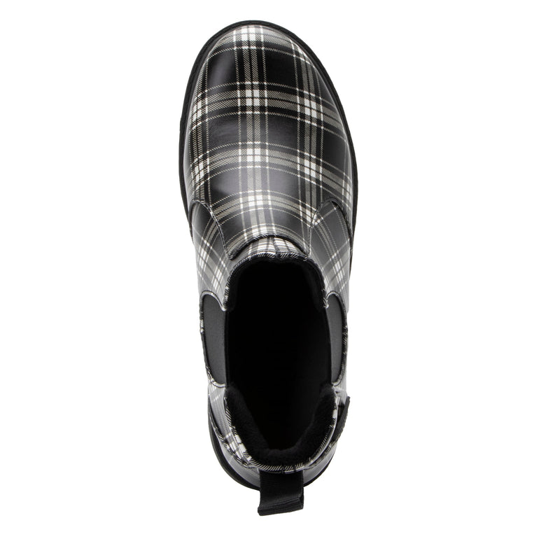 Rowen Plaid Boot | Alegria Shoes