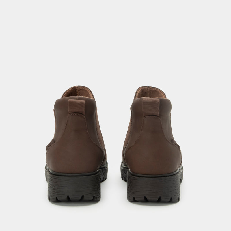 Rowen Relaxed Cocoa Boot | Alegria Shoes