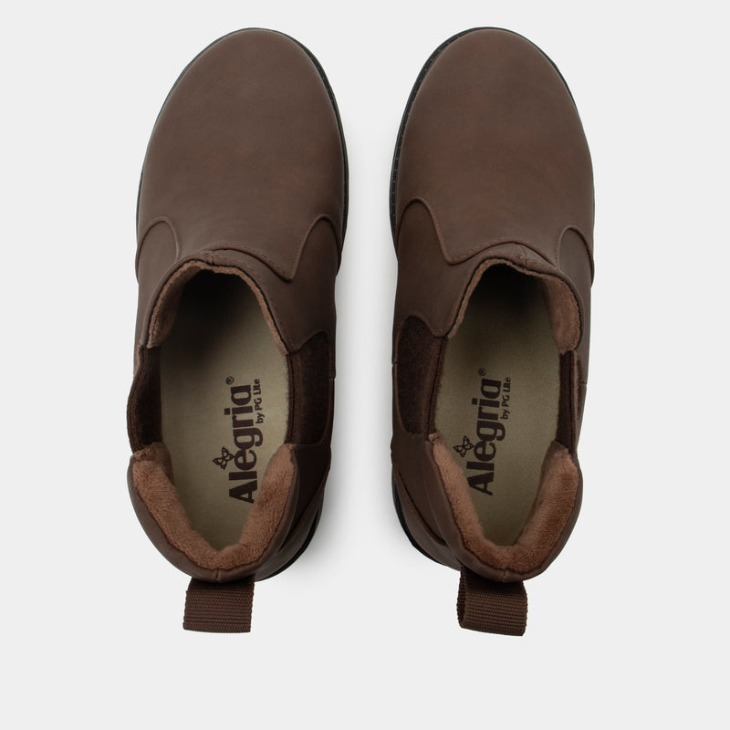 Rowen Relaxed Cocoa Boot | Alegria Shoes