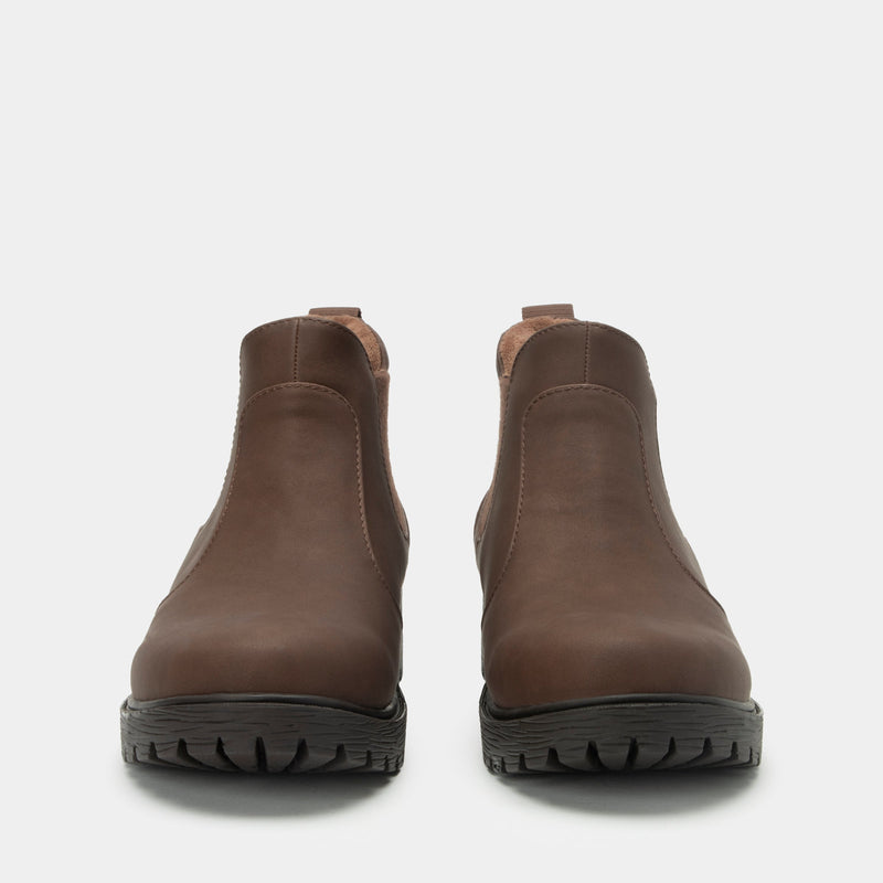Rowen Relaxed Cocoa Boot | Alegria Shoes