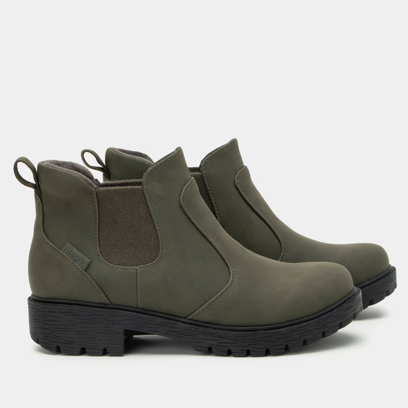 Rowen Relaxed Moss Boot | Alegria Shoes