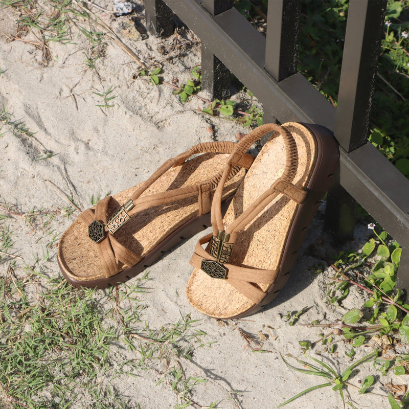 Roz Casual Sand Sandal | Alegria Shoes