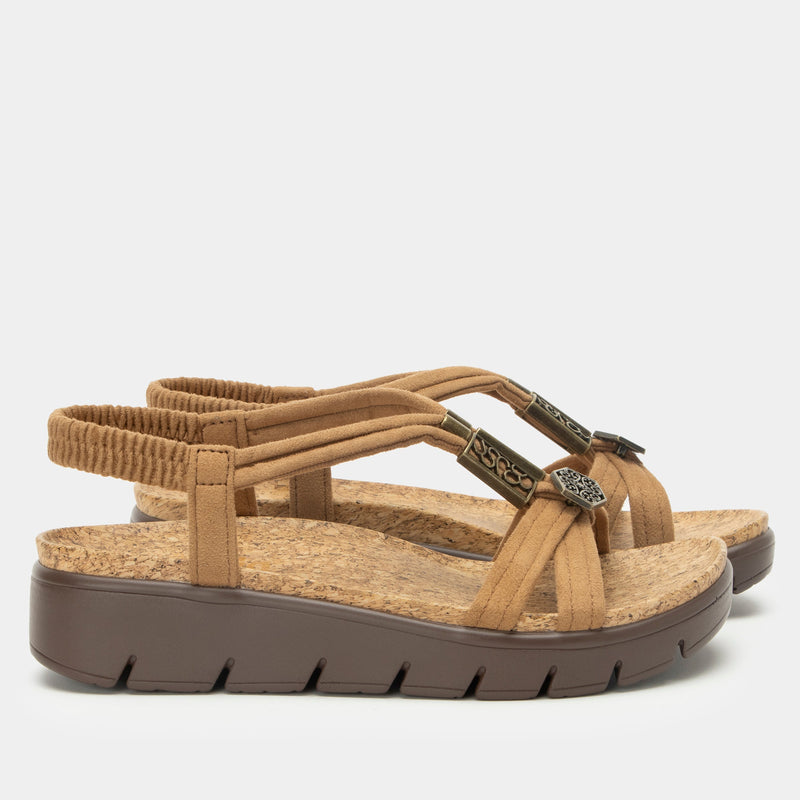 Roz Casual Sand Sandal | Alegria Shoes
