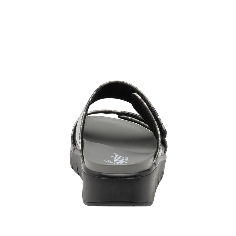 Rubie Collage Greys Sandal | Alegria Shoes