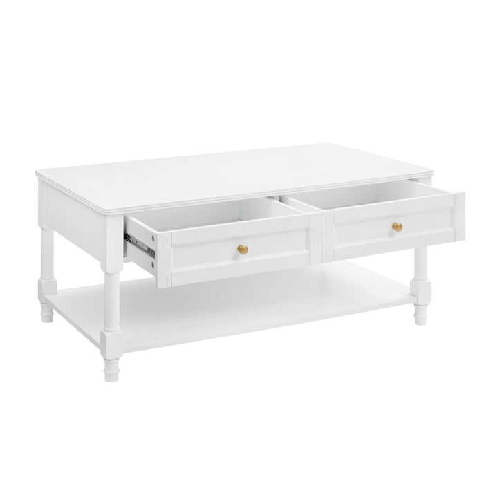 Ruby Coffee Table - Warm White - DUSK