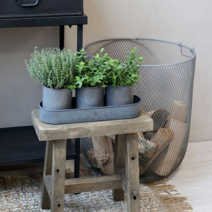 Rustic Pine stool