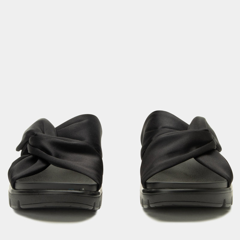 Rylie Black Sandal | Alegria Shoes