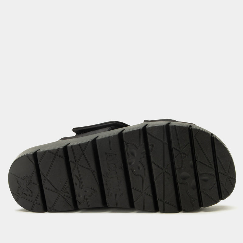 Rylie Black Sandal | Alegria Shoes