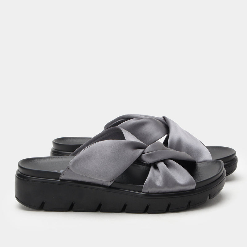 Rylie Gunmetal Sandal | Alegria Shoes
