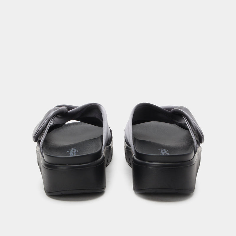 Rylie Gunmetal Sandal | Alegria Shoes