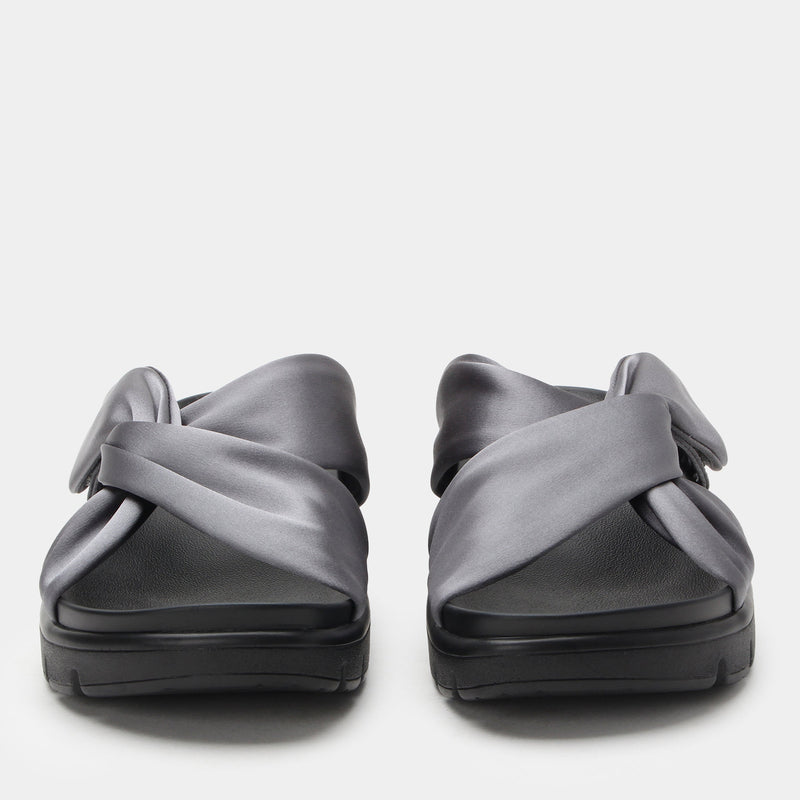 Rylie Gunmetal Sandal | Alegria Shoes