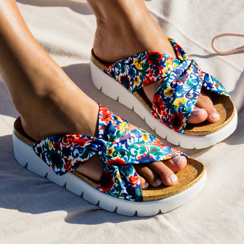 Rylie Primary Party Sandal | Alegria Shoes