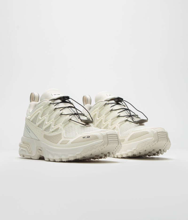 Salomon ACS+ OG Shoes in Vanilla Ice and Ebony / Silver