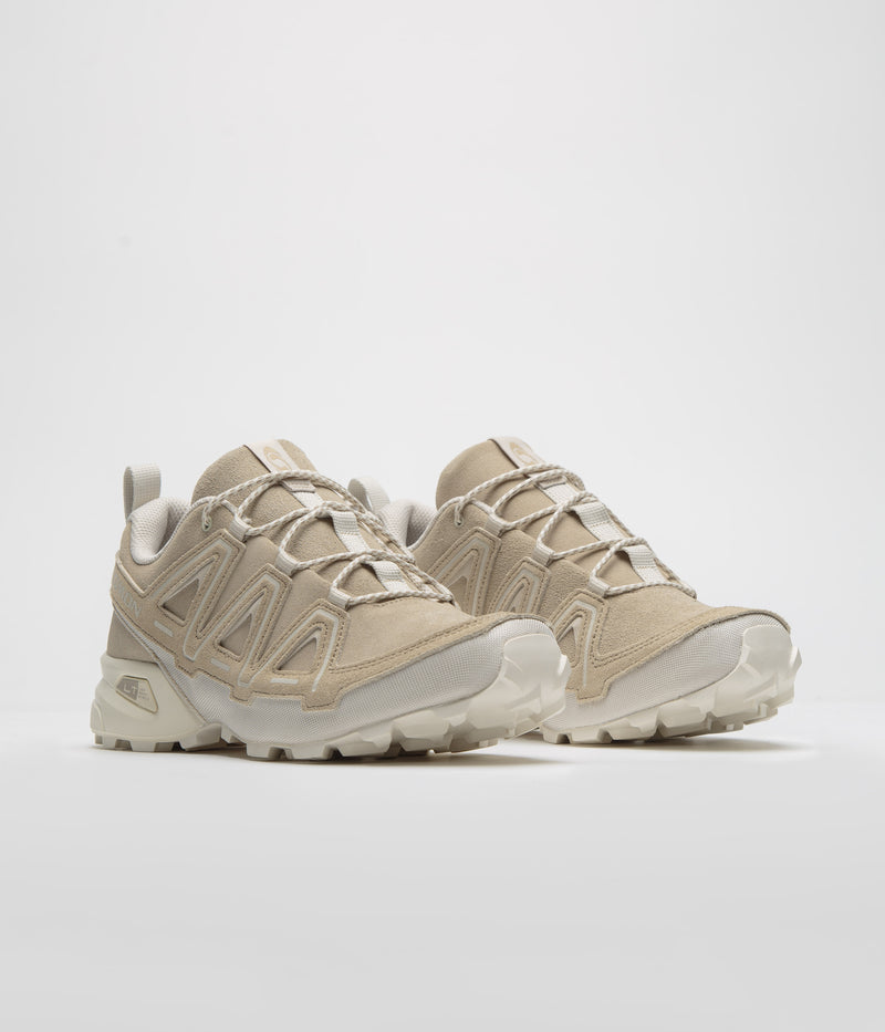 Salomon Speedcross 3 Expanse LTR Shoes in Oxford Tan and Rainy Day / Vanilla Ice