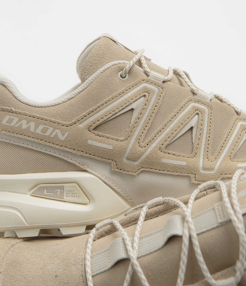 Salomon Speedcross 3 Expanse LTR Shoes in Oxford Tan and Rainy Day / Vanilla Ice