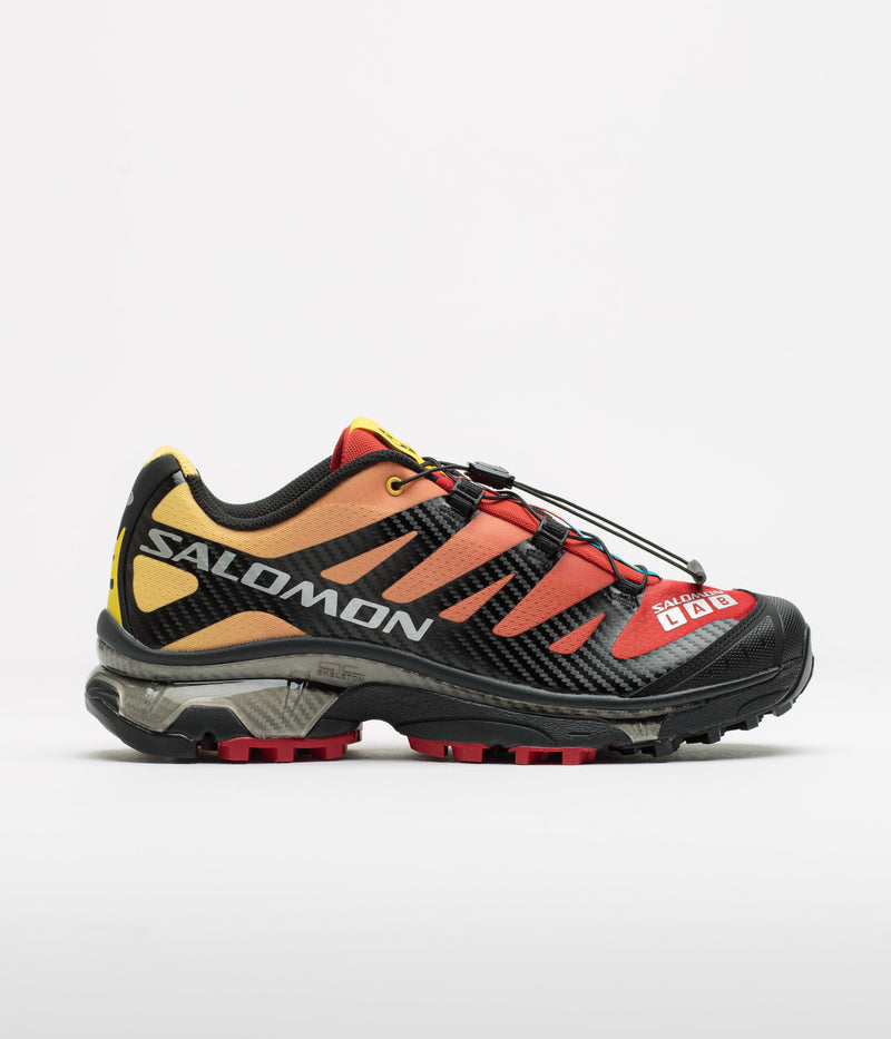 Salomon XT-4 OG Shoes in Lava Falls and Beach Ball / Black